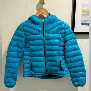 Miss Sixty Women’s Down Teal Puffer Coat